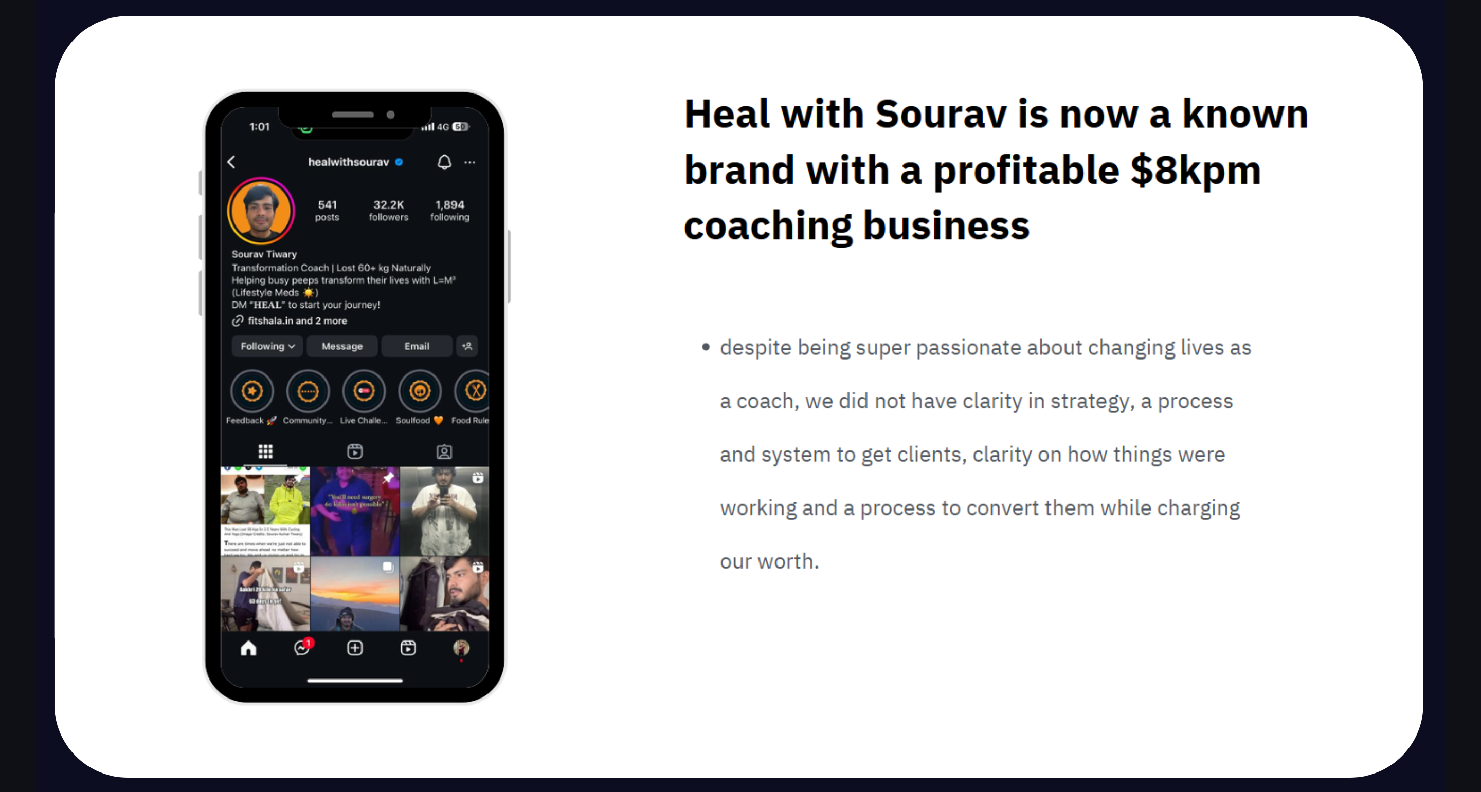 HealWithSourav results